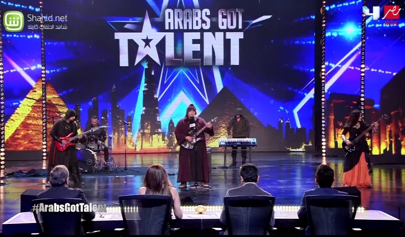 Egyptian Rock Band Catch'Em All at Arabs Got Talent