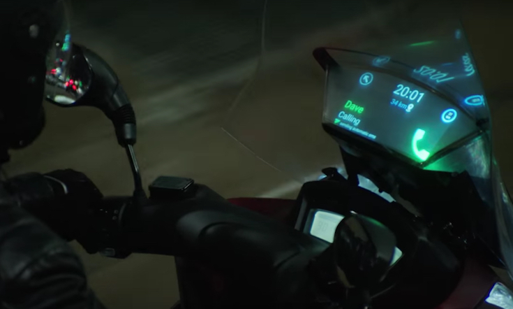 VIDEO: Check Out Samsung's New Smart Windshield For Motorcycles