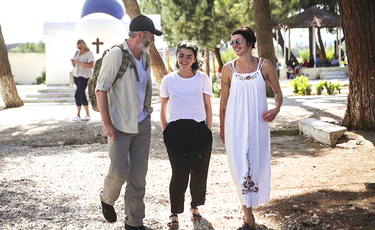 Game of Thrones Stars Visit Greece’s Refugee Camps: "They Are Just Like You and Me" 
