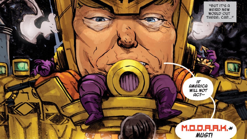 Marvel Comics Makes America Great Again With Trump Super Villain