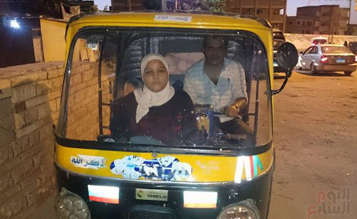 Video: 9-Year-Old Girl Drives Tuk Tuk for A Living in Kafr El Sheikh 