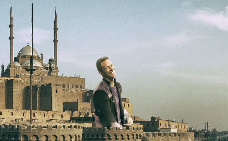 6 Hilariously Photoshopped Photos of Coldplay In Egypt