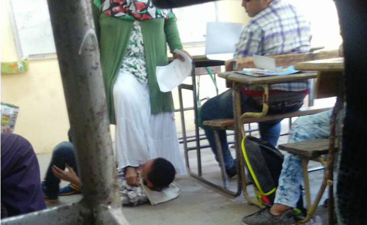 Egyptian Teacher Physically Stomps on Student During Class