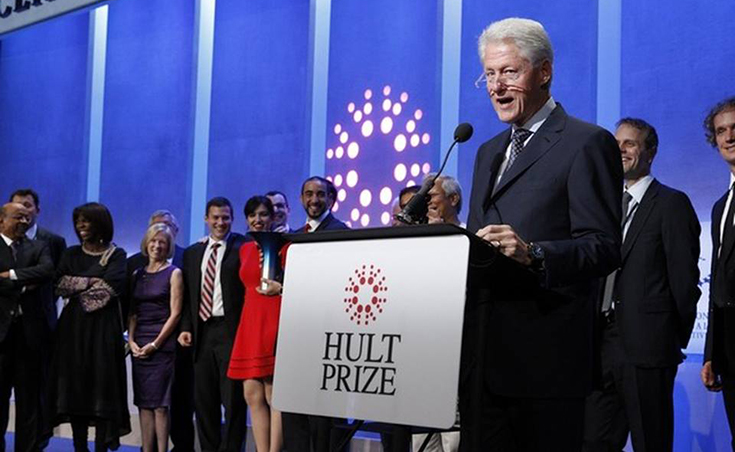 $1 Million Worth of Seed Funding for Egyptian Students from the Clinton Foundation's Hult Prize?
