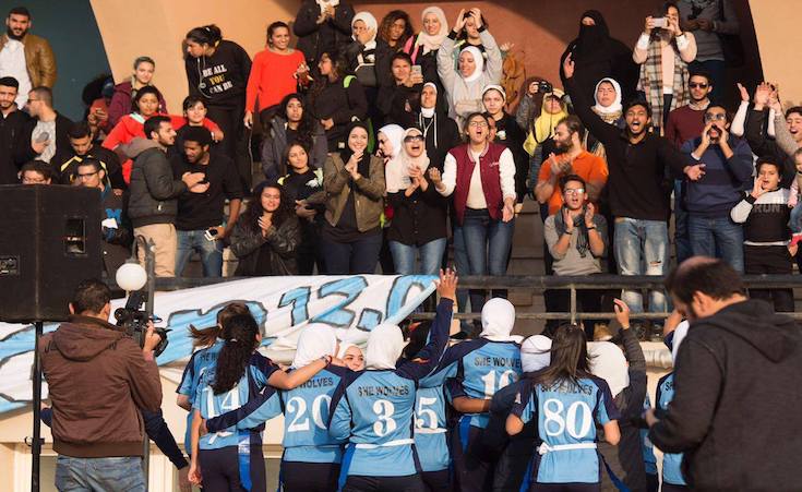 She Wolves Slay at the First Female Egyptian Federation of American Football Championship