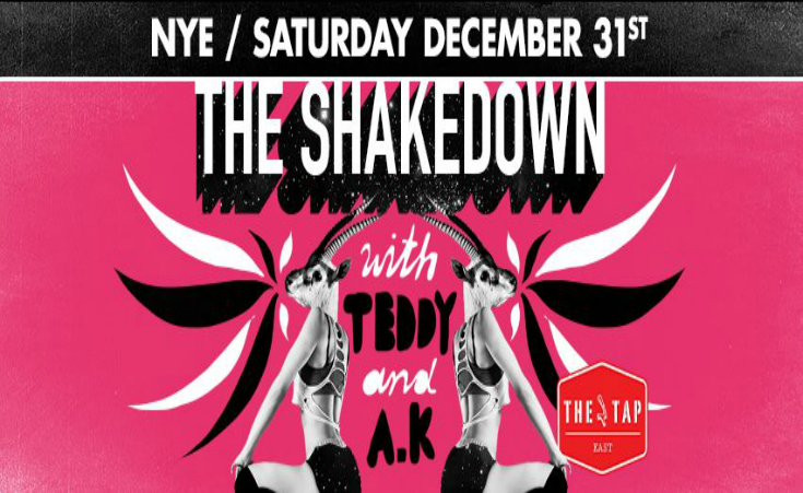 Ring in the New Year with Hip Hop Bling at the Tap East's Shakedown