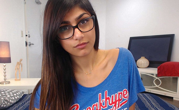 Xxxx Video Burzz Khilifa - Lebanese Porn Star Mia Khalifa Dubbed the Most Searched For in 2016