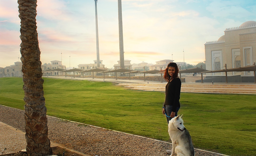 This 18-Year-Old Egyptian Girl Just Created a New Dog Walking Service with GPS Tracking in Cairo