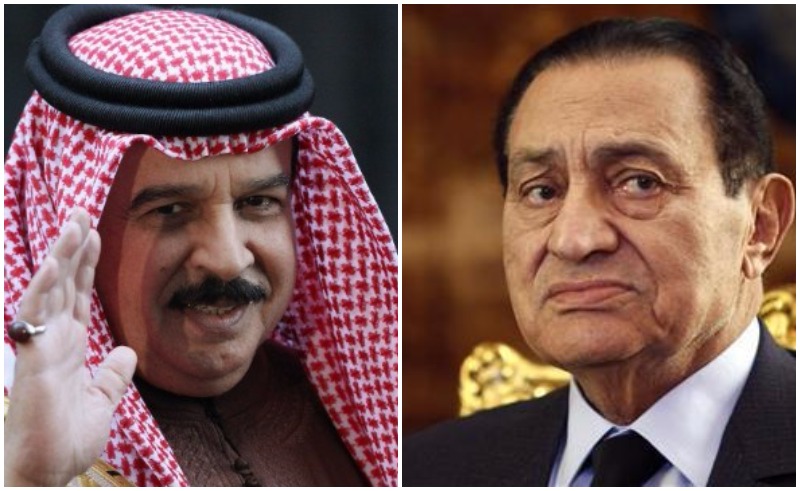 Bahrain's King Allegedly Visited Mubarak Last Night