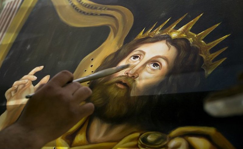 This Egyptian Artist is Painting Some of the Most Spectacular Church Murals Around