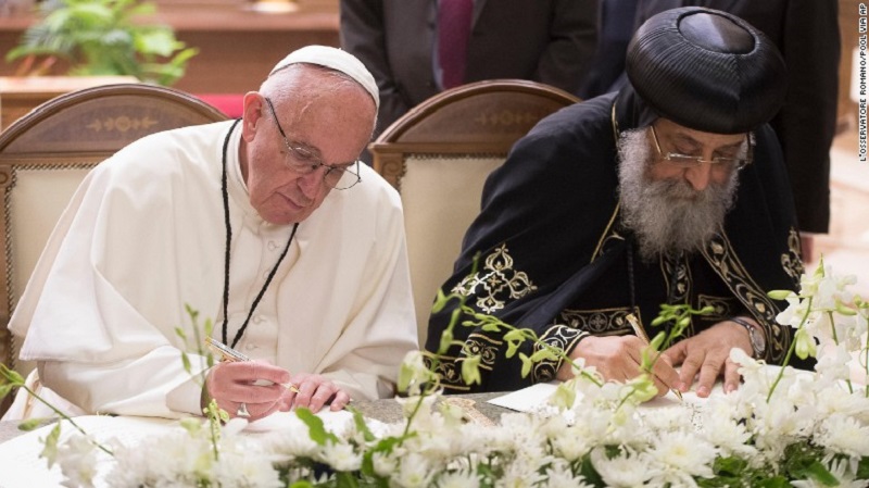 Egyptian Bishops Reject the Coptic Church and Pope Francis’ Shared Baptism Agreement