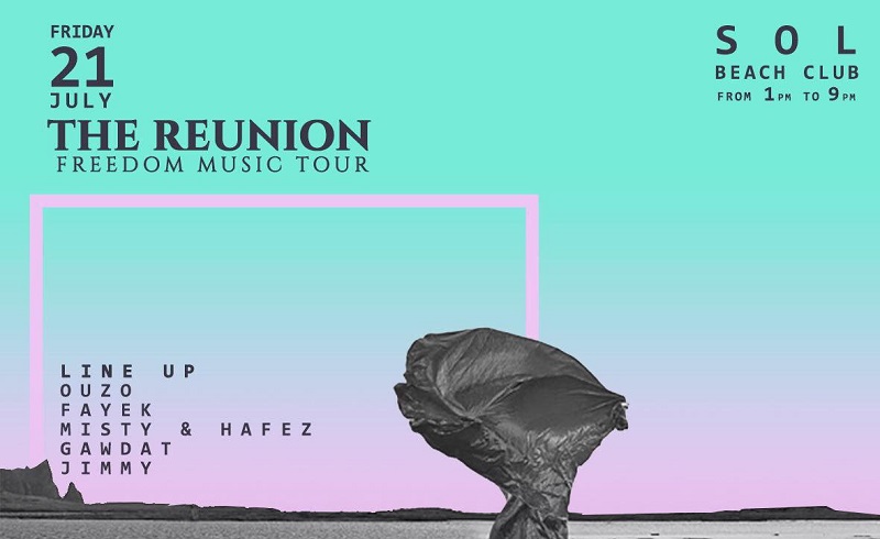 Amaze Projects is Back with Back2Basics' The Reunion at  Sol Beach Club in Sahel