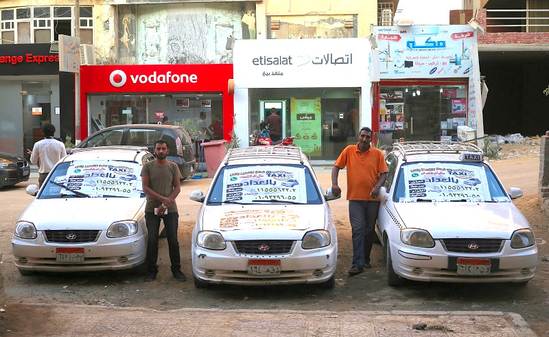 A look inside Cairo’s White Taxi Revolution
