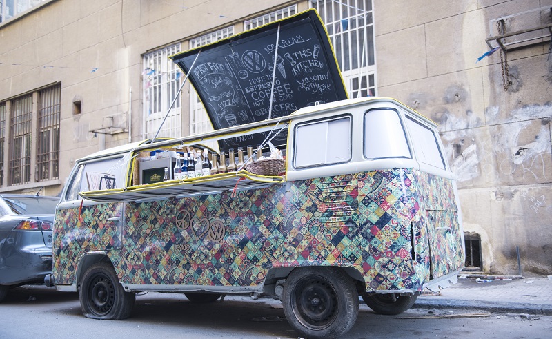 Food Truck Culture Hits Downtown Cairo With This Deliciously Adorable Volkswagen