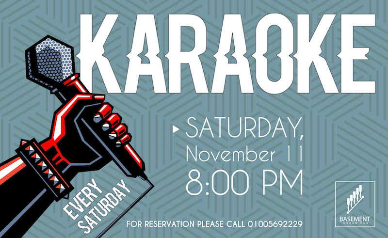 Karaoke Finds a New Home in Cairo, It's Saturday Night at Basement Urban Pub