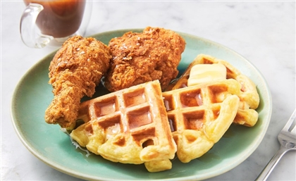 Chickenza Combines Our Two Fav Foods: Fried Chicken & Waffles