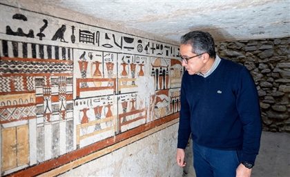 Five Beautifully Preserved Coloured Tombs Uncovered in Saqqara