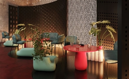 Nano Mahgoub Makes Colours Pop at This Japanese Restaurant in Madrid