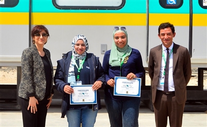 Full Steam Ahead for Egypt's First Female Metro Drivers