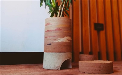 Atoms Studio Make Eco-Friendly Plant Pots From Compacted Clay