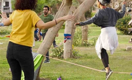 Find Perfect Balance with Slackline Egypt's Tightrope Community