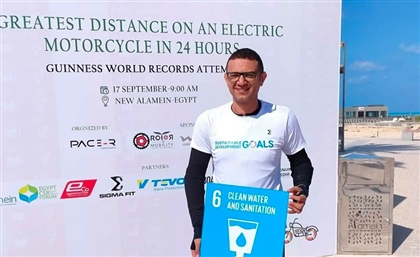 Ali Abdo Sets World Record for Longest Electric Bike Ride in 24 Hours