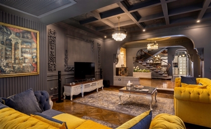 Embrace the Darkness in this Gothic New Cairo Home